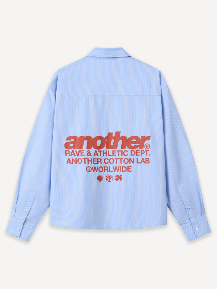 Rave Shirt — Blue Striped
