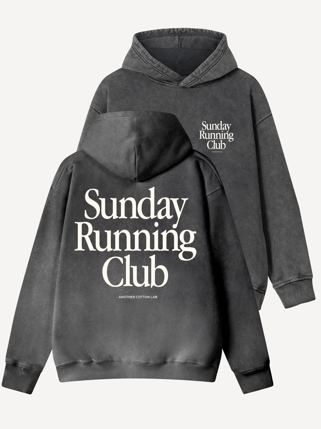 Sunday Running Club Vintage Oversized Hoodie