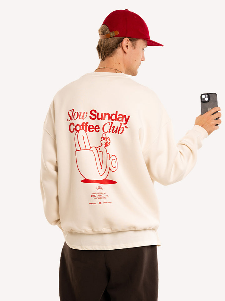 Slow Sunday Unisex Oversize Sweatshirt