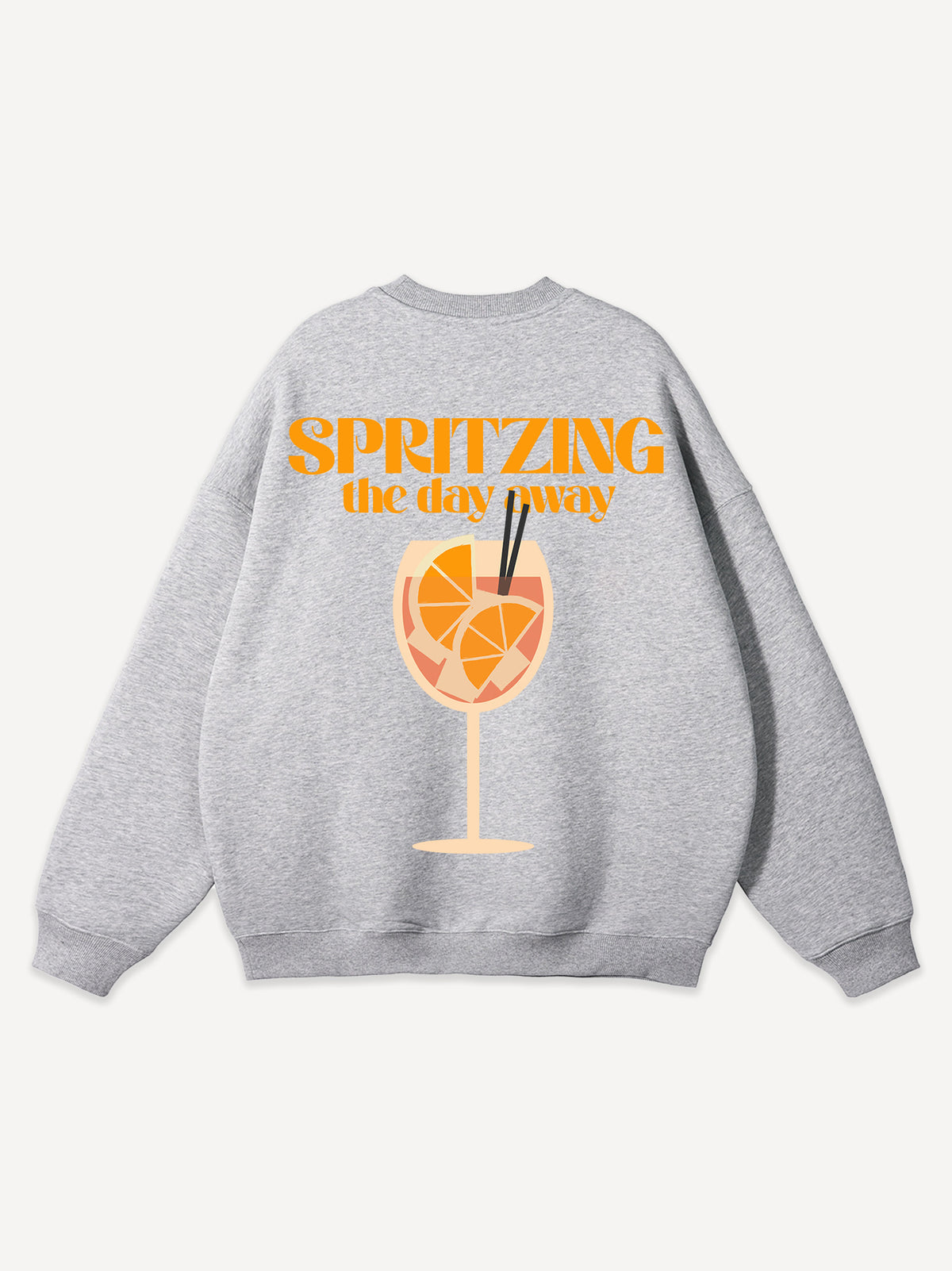 Spritzing Sweatshirt – Grijs