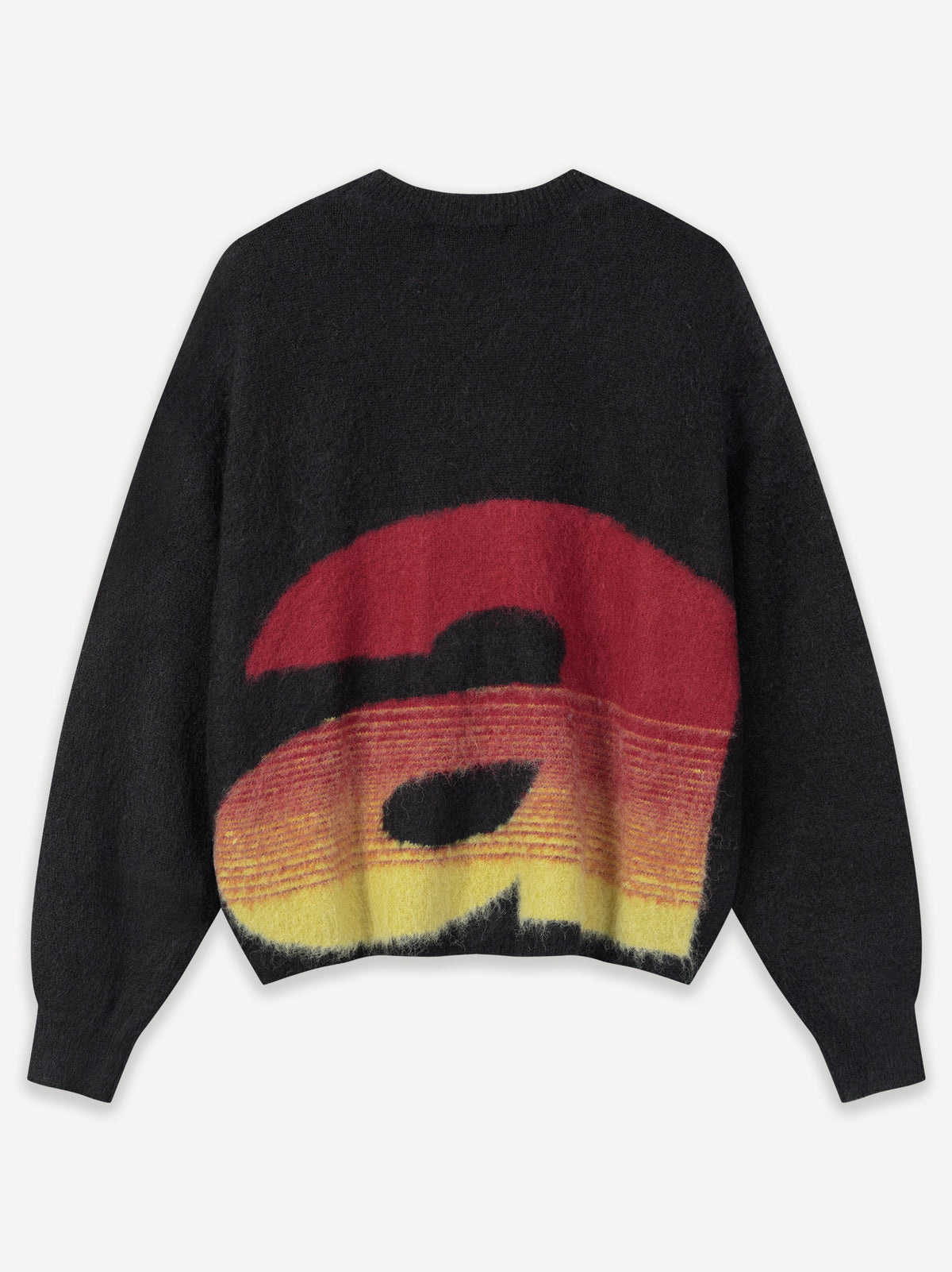 Signature Sunset Knit Sweater – Black