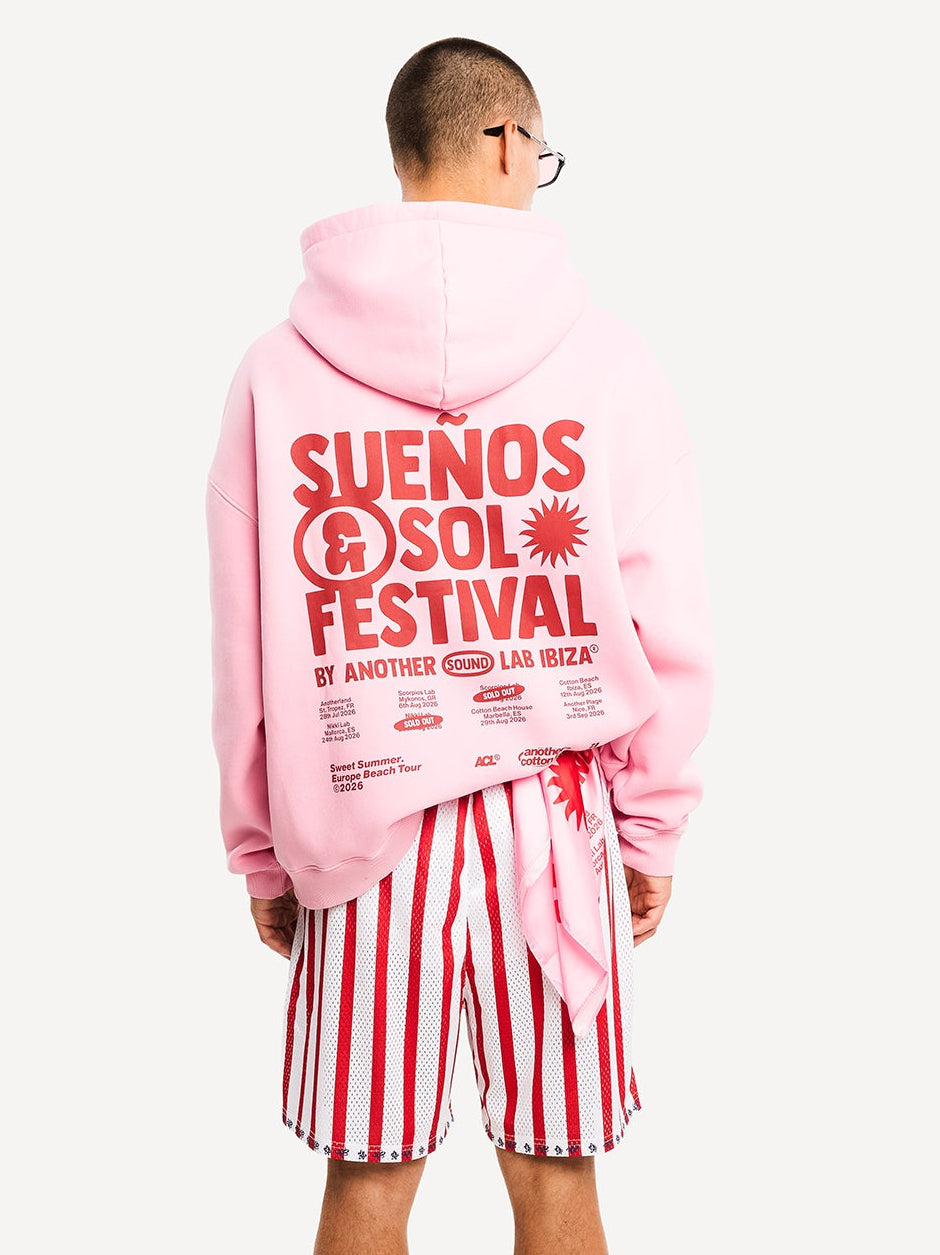 Suenos & Sol Festival Washed Hoodie — Another Cotton Lab