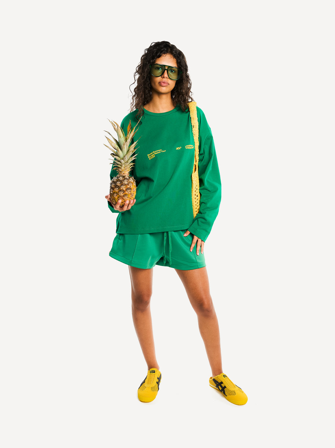 Suenos & Sol Festival Longsleeve — Green