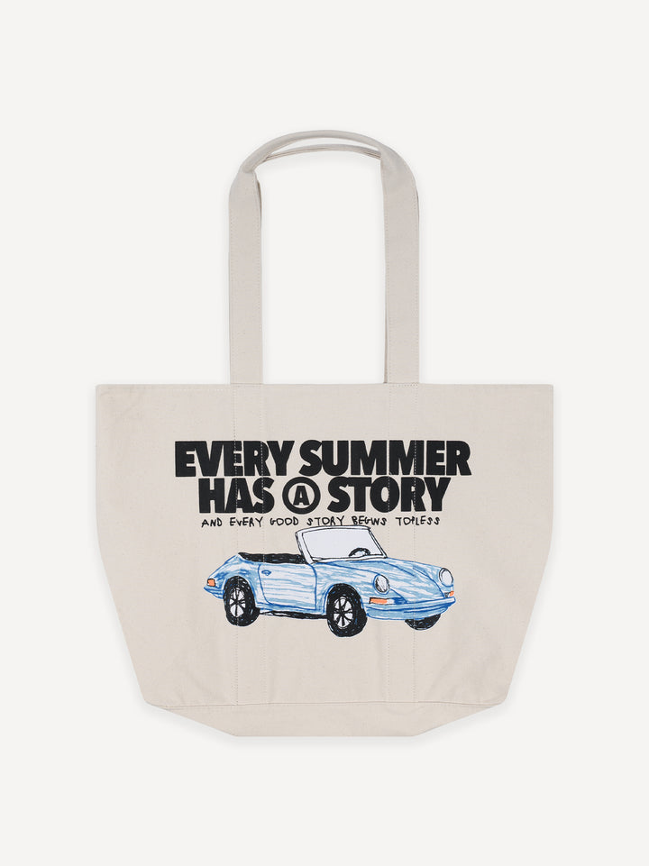 Summer Story Canvas Bag