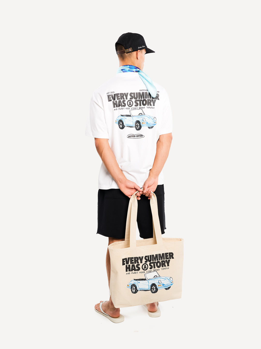 Summer Story Canvas Bag