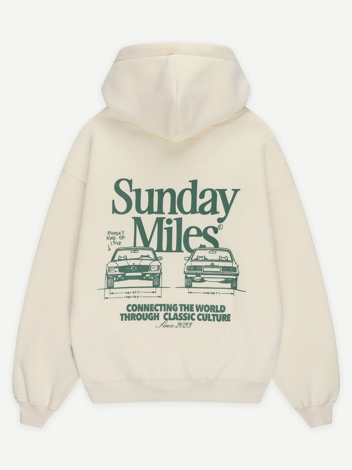 Sunday Miles Hoodie – Off White