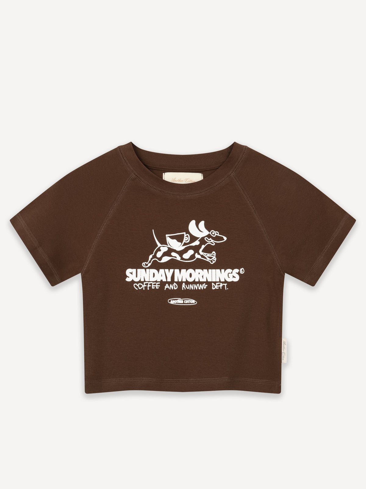 Sunday Mornings Baby T-Shirt – Brown