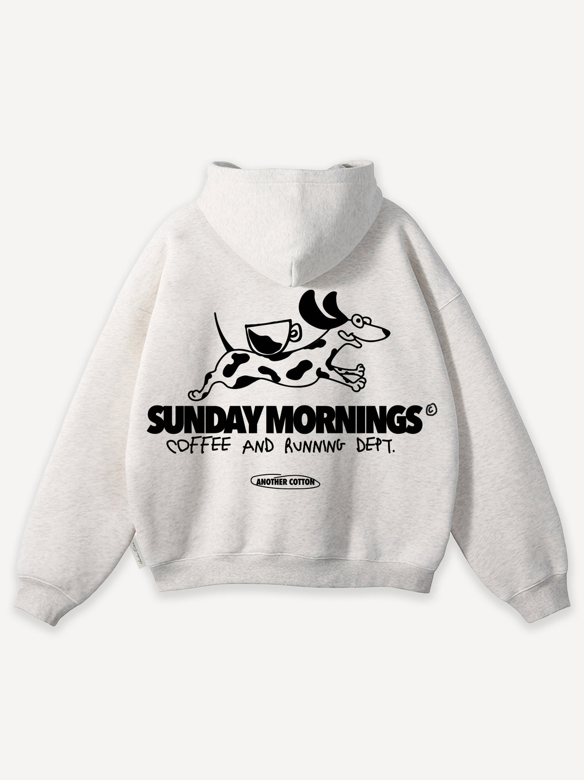Sunday Mornings Hoodie – Ash Grey