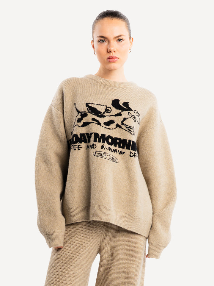 Sunday Mornings Knit Sweater Women