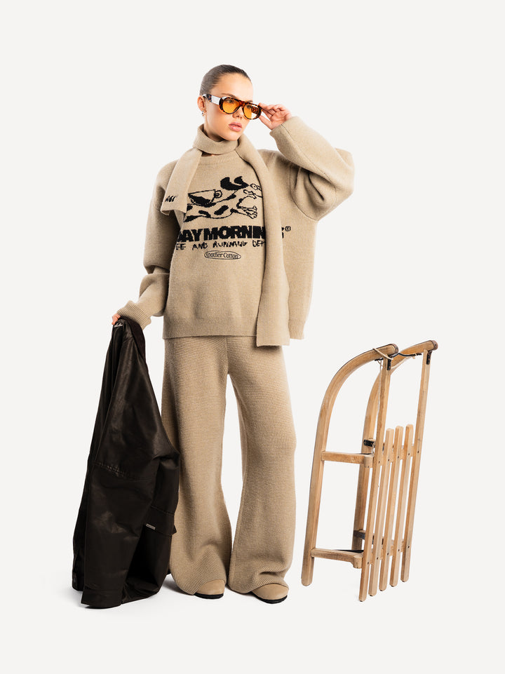 Sunday Mornings Knit Sweater Women