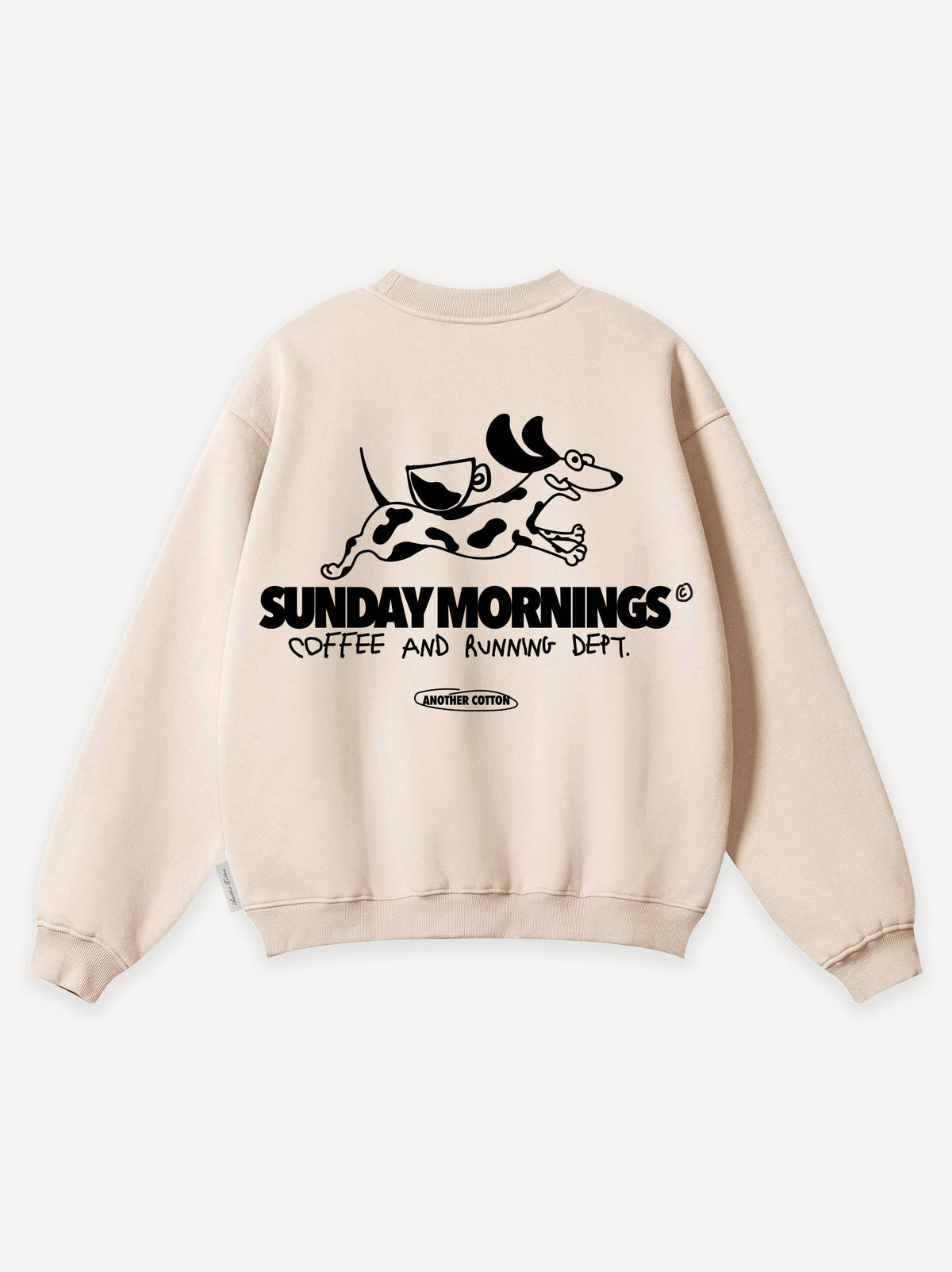 Sunday Mornings Sweatshirt – Beige