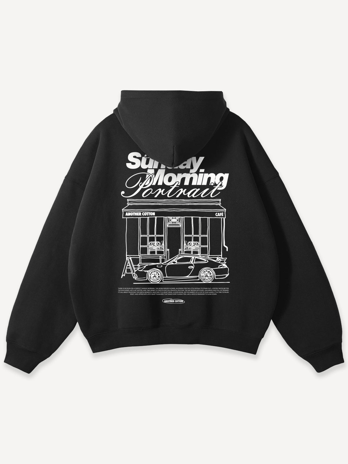 Sunday Morning Hoodie – Black
