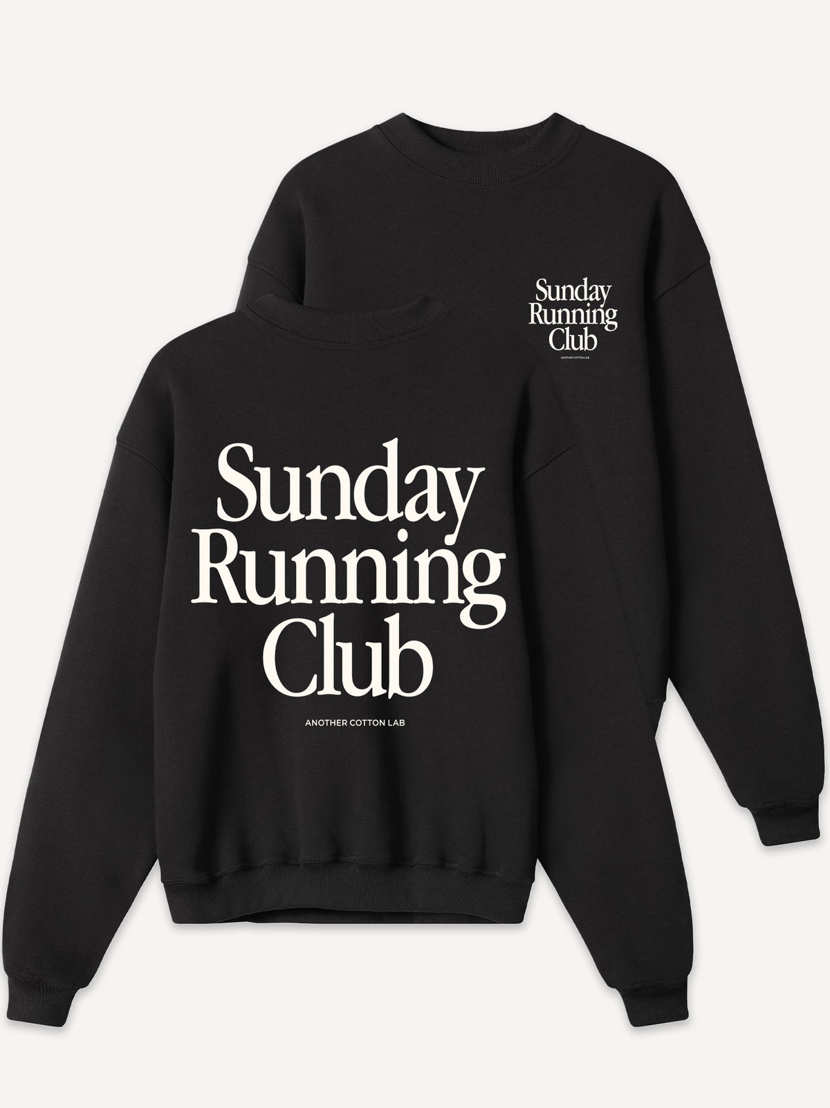 Sunday Running Club Sweatshirt – Zwart