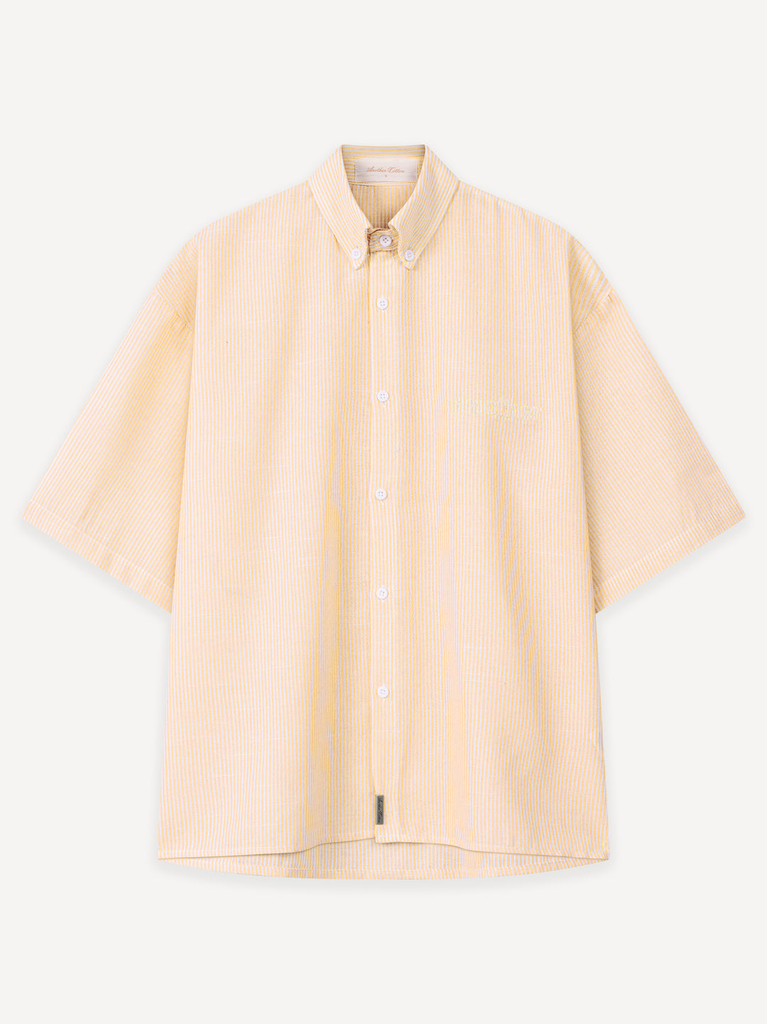 The Short Sleeve Shirt — Butter Striped