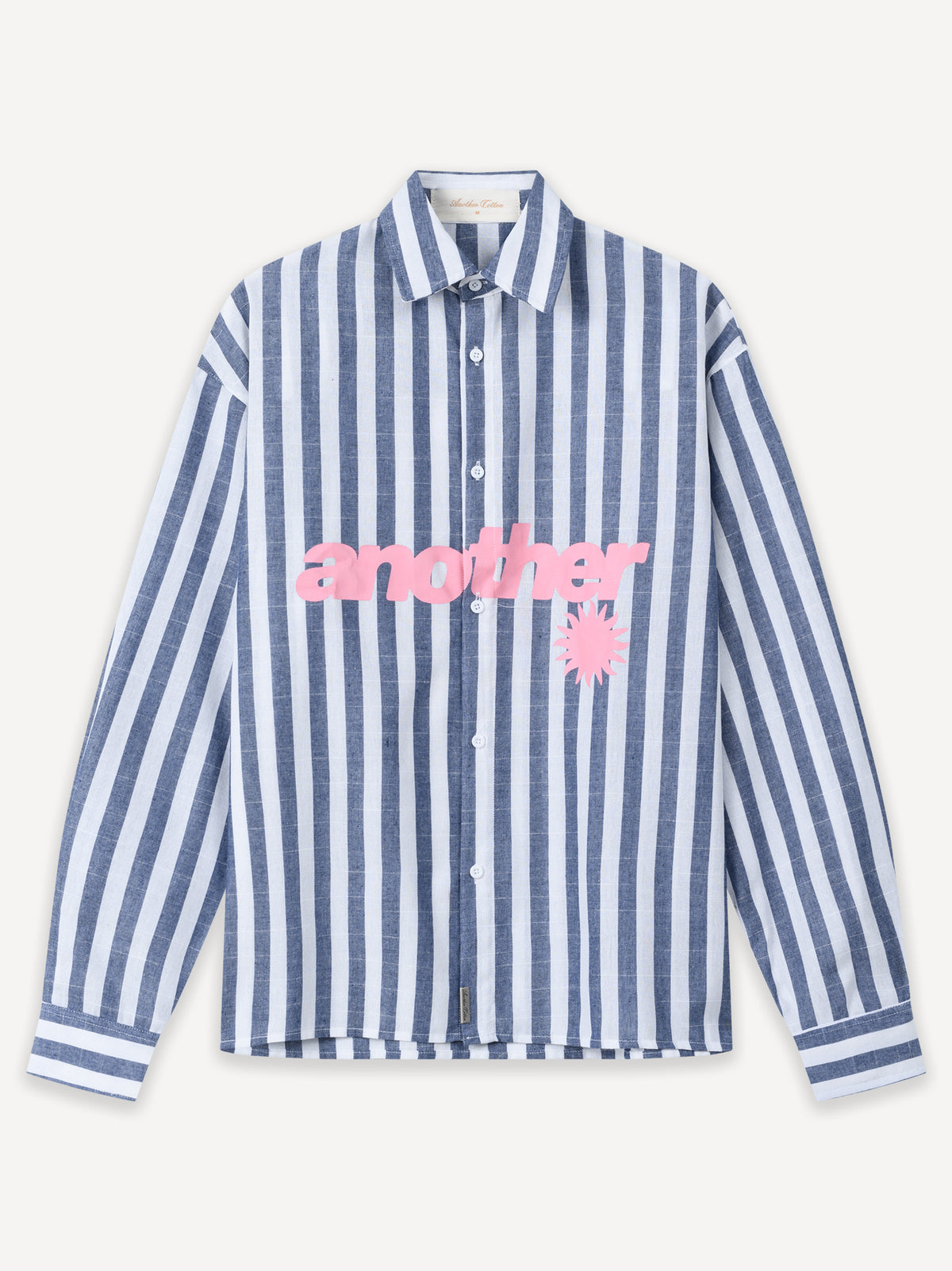 The Wide Stripe Shirt – Blue Striped