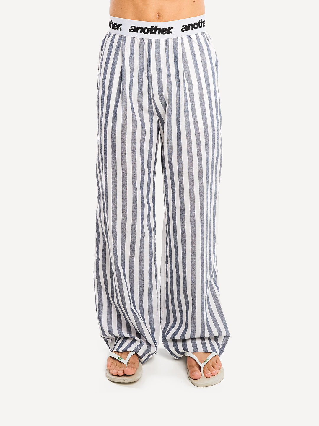 The Wide Stripe Pant