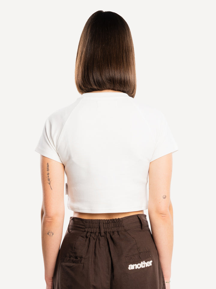 Summer Story Crop Top — White