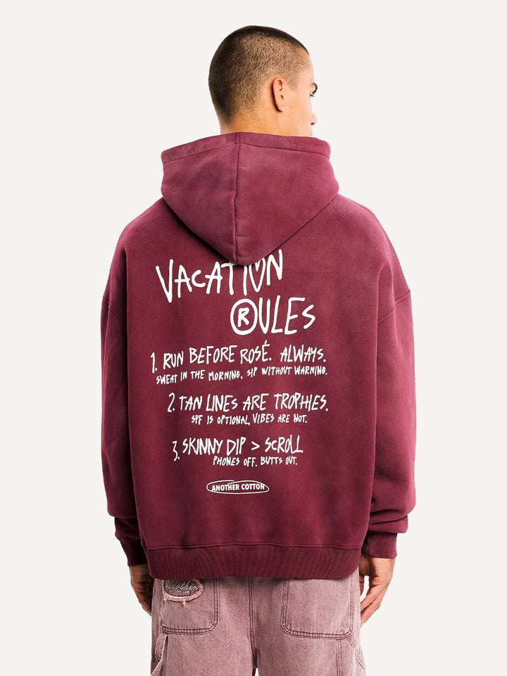 Vacation Rules Washed Hoodie