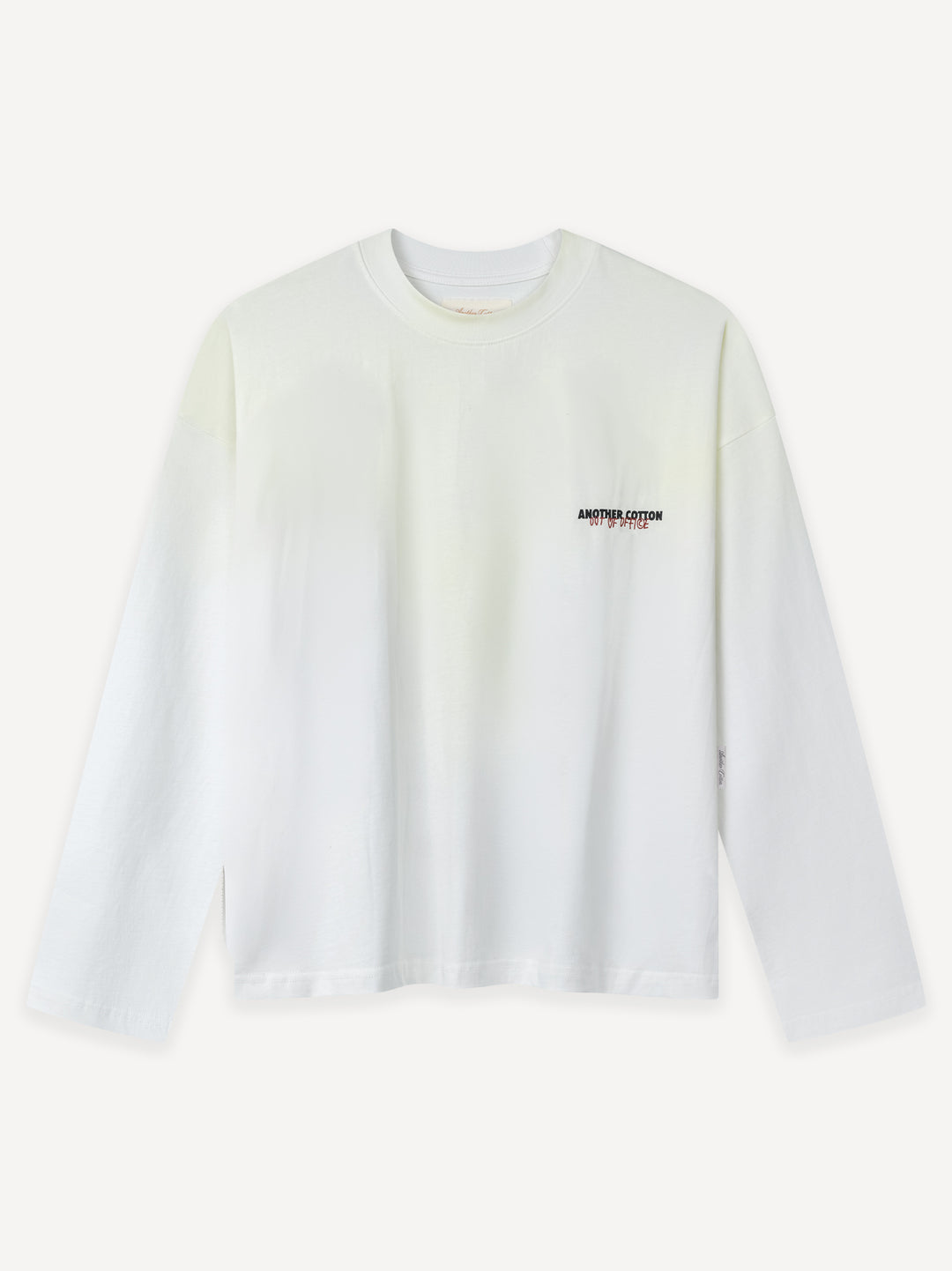 Vacation Rules Washed Longsleeve — Off White