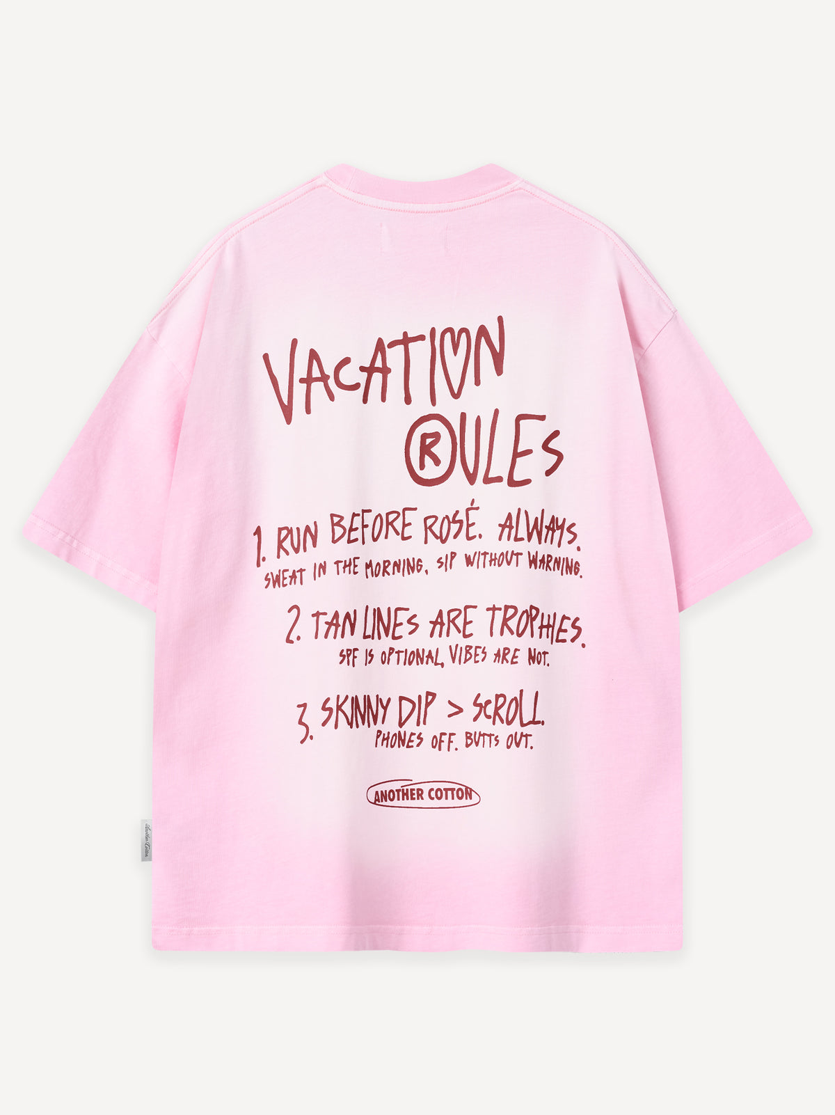 Vacation Rules Washed T-Shirt