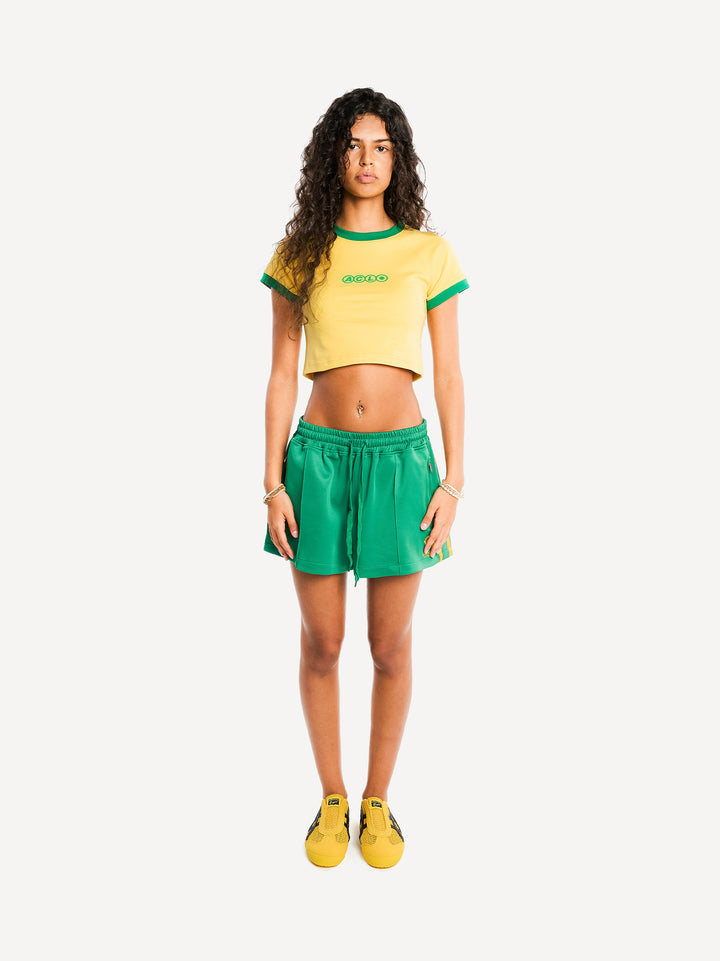 ACL Carrer Del Sol Crop Top — Yellow