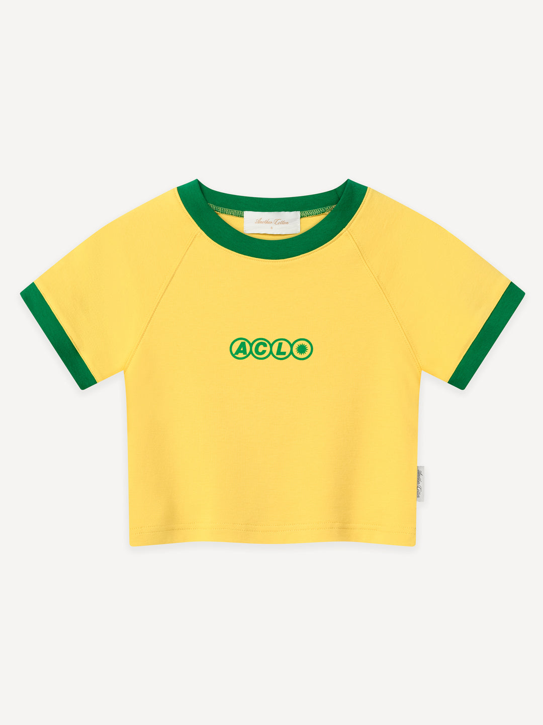 ACL Carrer Del Sol Crop Top — Yellow