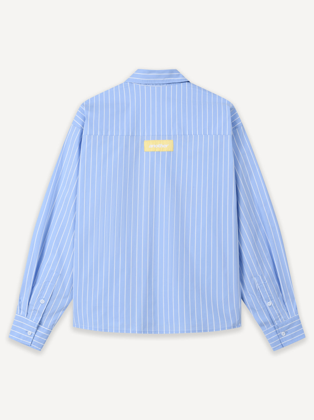 WMN Rave Shirt — Light Blue Stripes