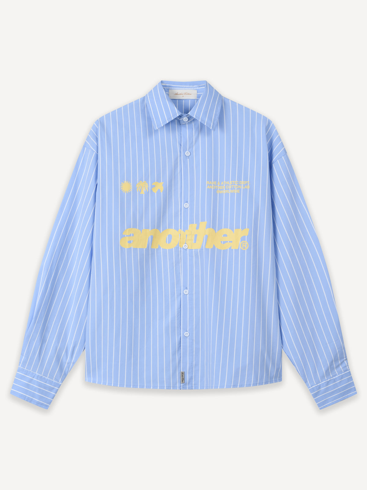 WMN Rave Shirt – Blue Striped