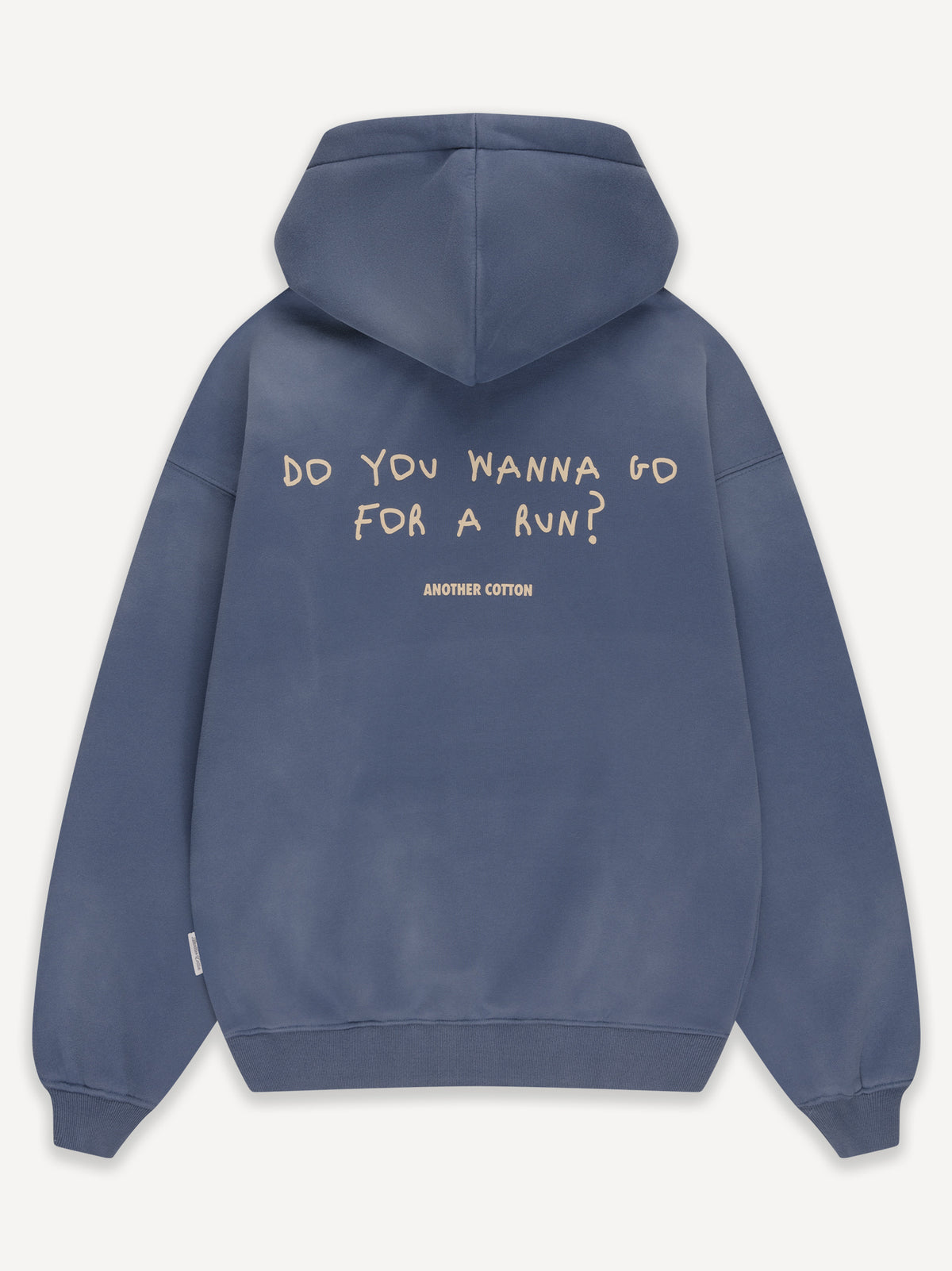 Wanna Go Hoodie – Washed Blue