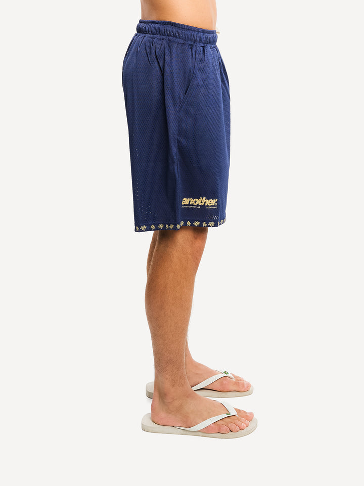 Yachting Mesh Shorts — Navy Blue