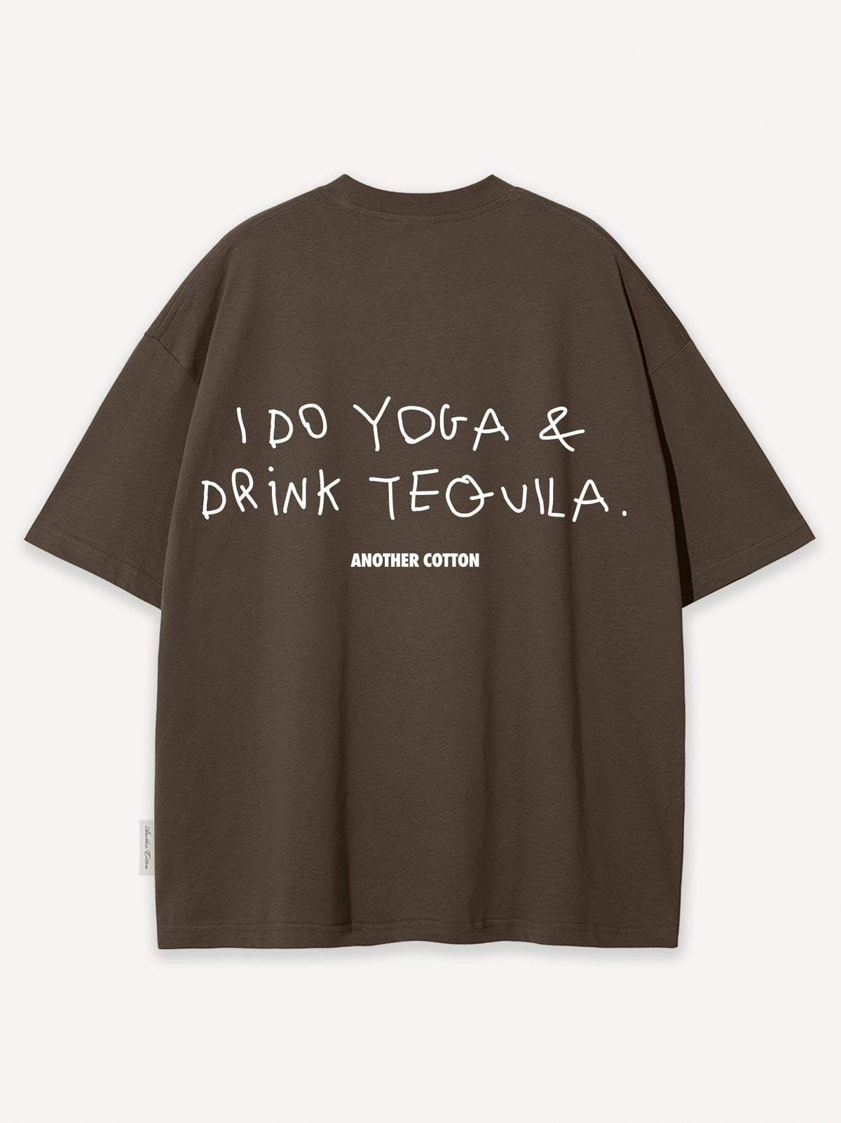 Yoga & Tequila T-Shirt – Brown