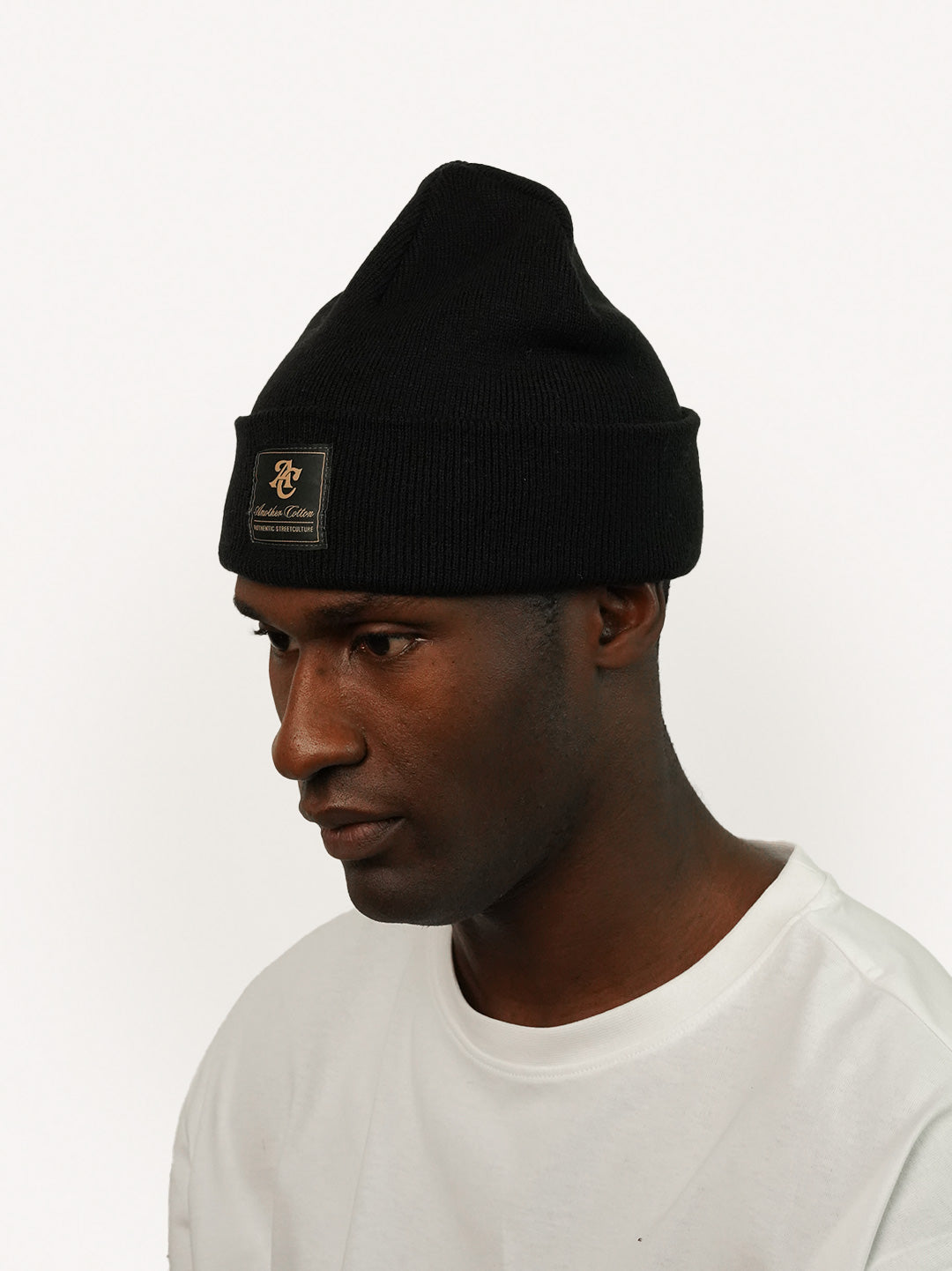 Another Cotton Classic Beanie – Black