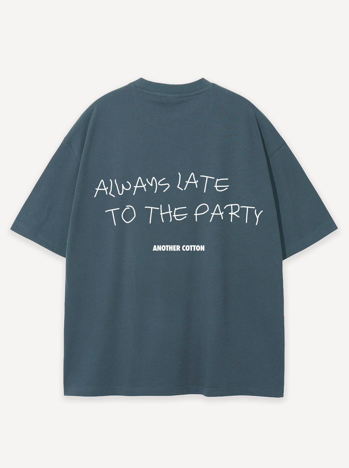Always Late T-Shirt – Vintage Blue