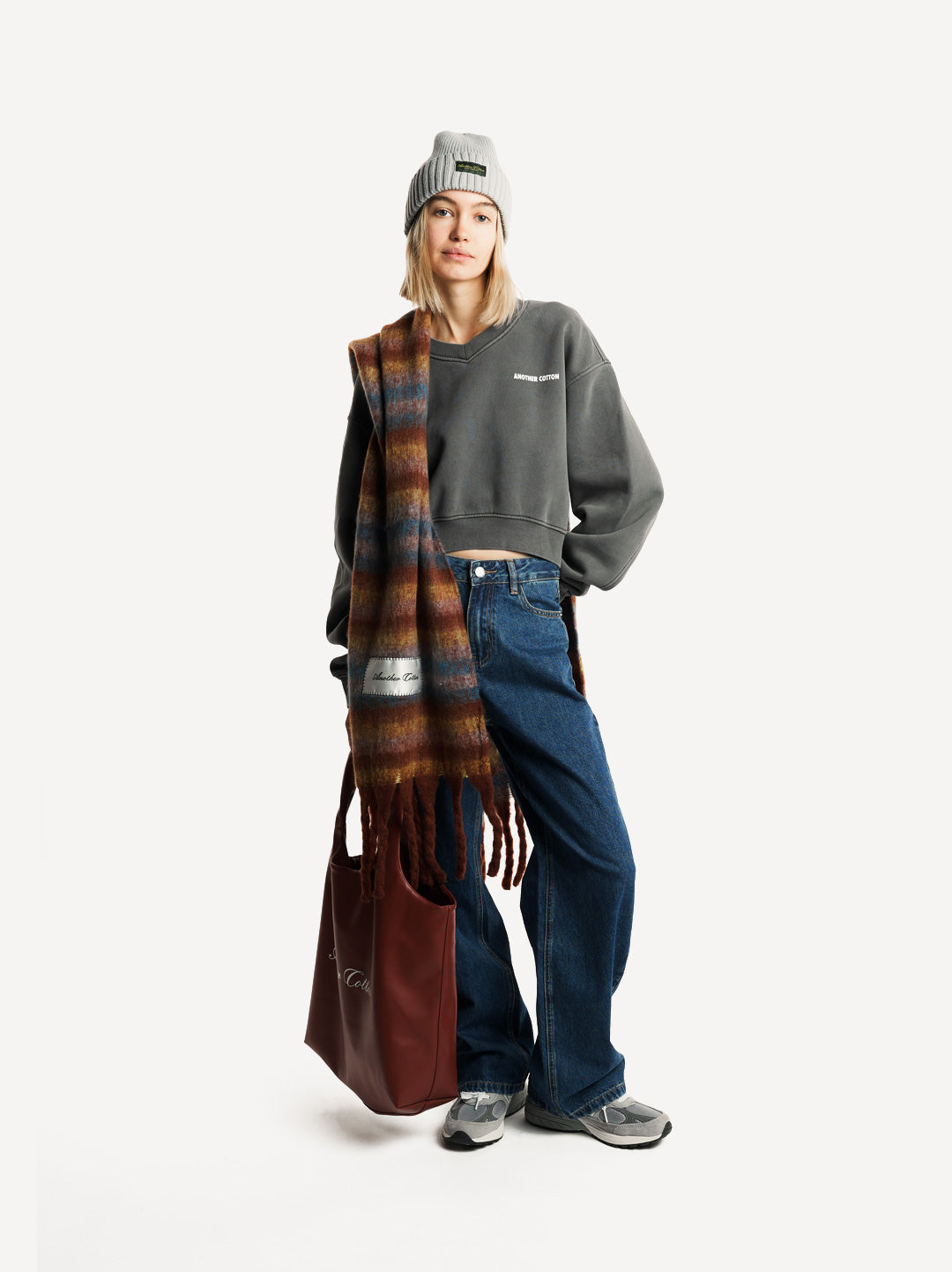 Always Late Cropped Sweatshirt