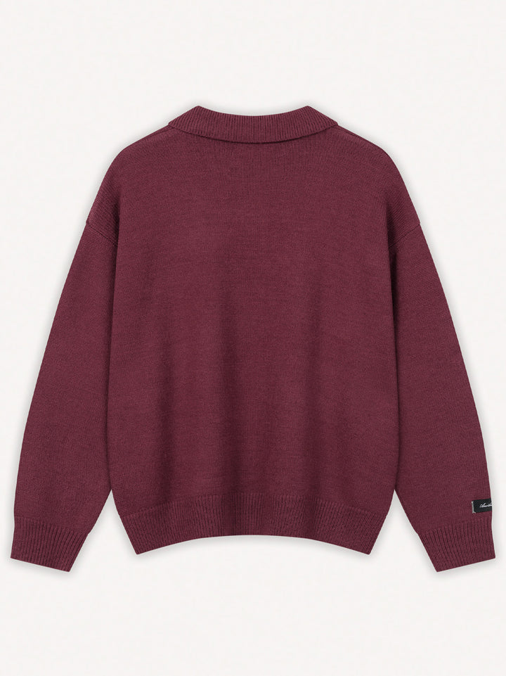 Another Three Button Knit Sweater