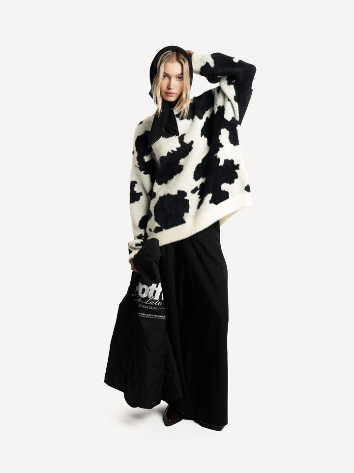 Another Cow Knit Sweater