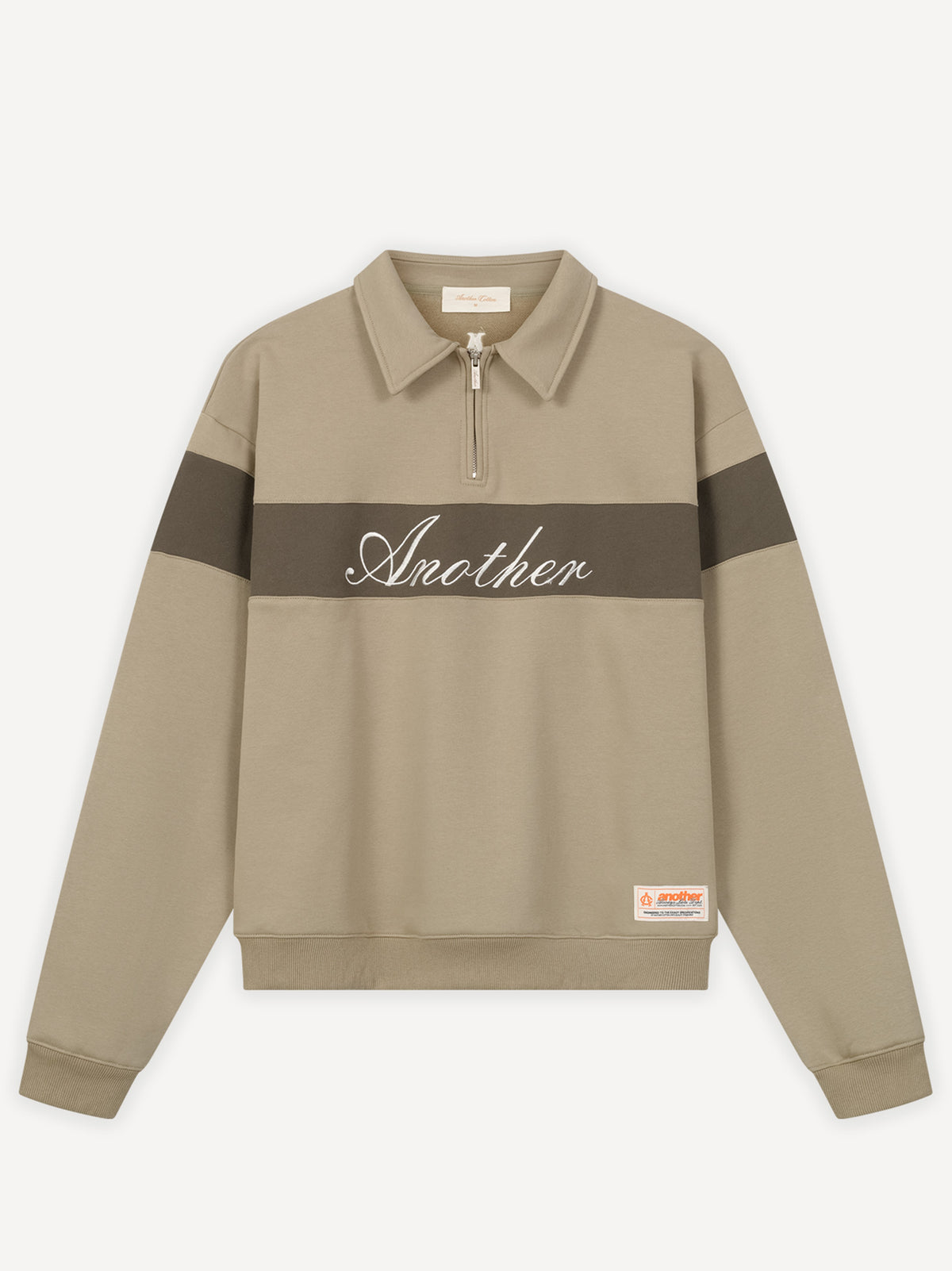 Another Half Zip Sweatshirt – Beige