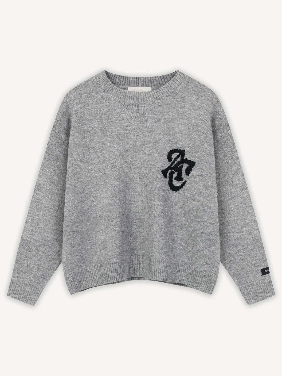 Another Set Knit Sweater – Grey