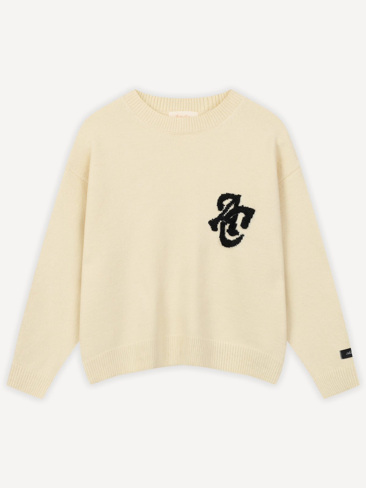 Another Set Knit Sweater – Off White