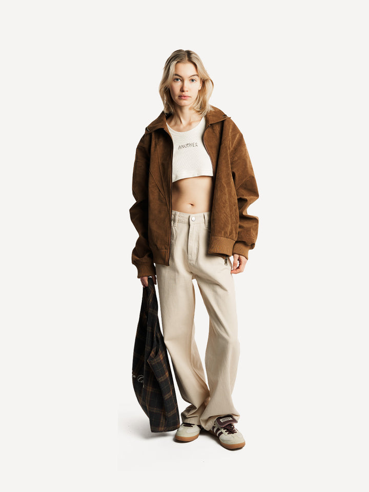 Another Vegan Suede Leather Jacket