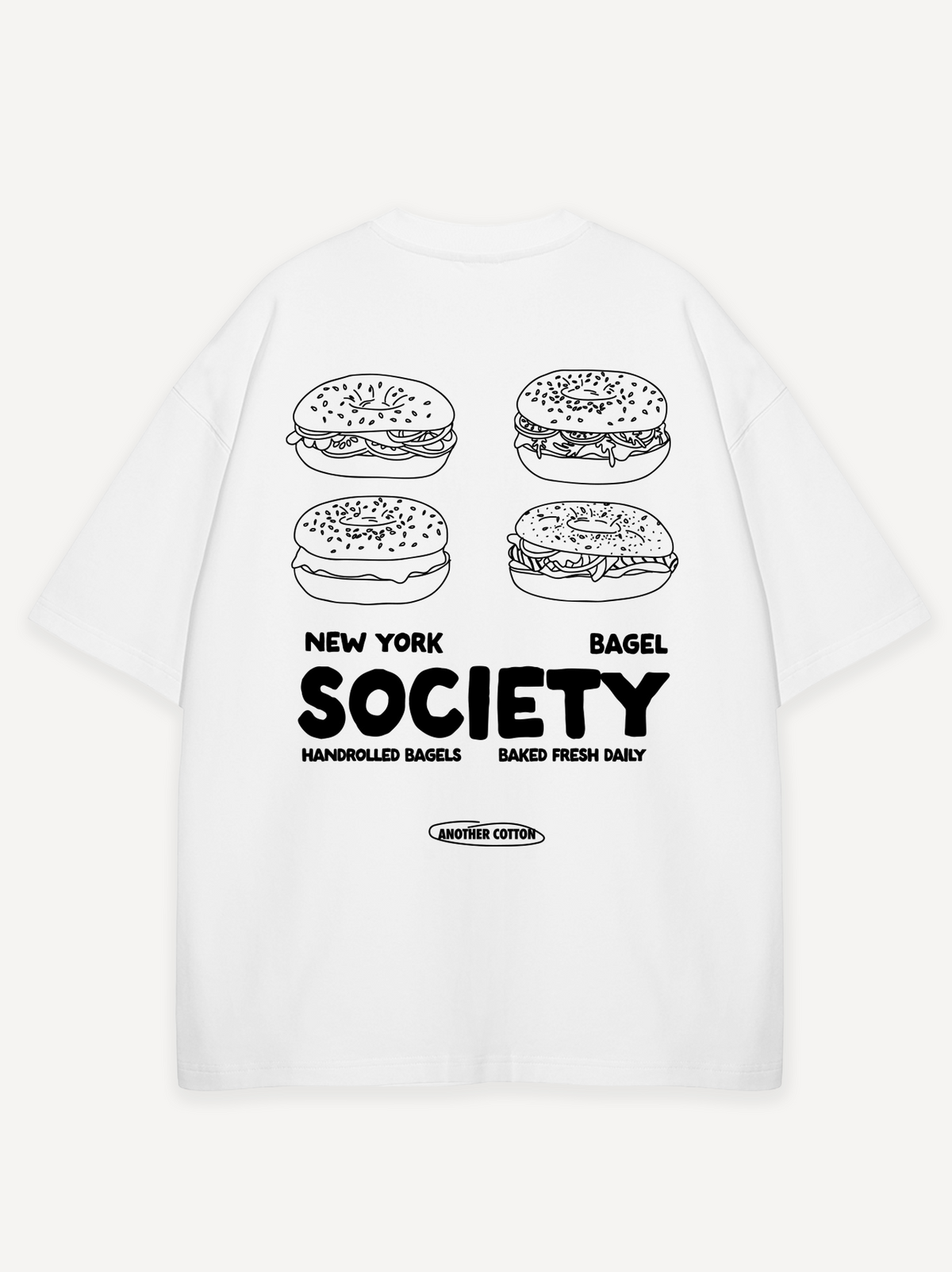 Bagel Society T-Shirt – White