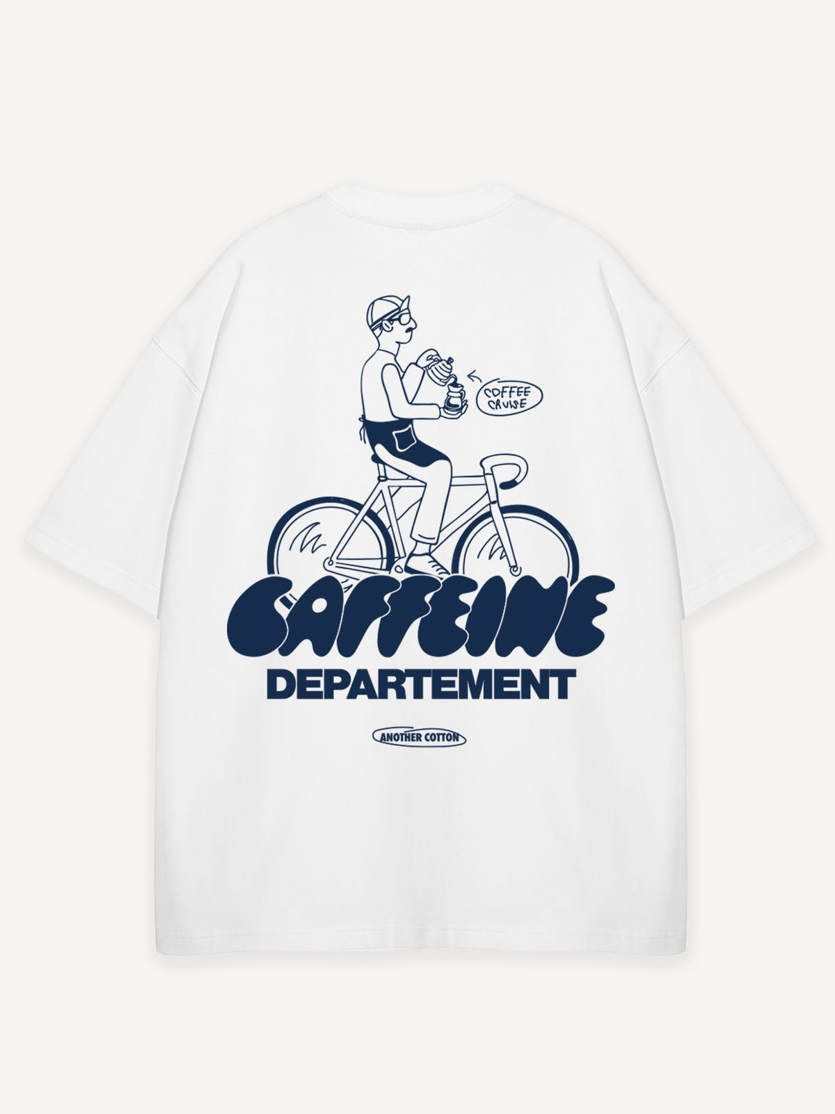 Caffeine Department T-Shirt – White