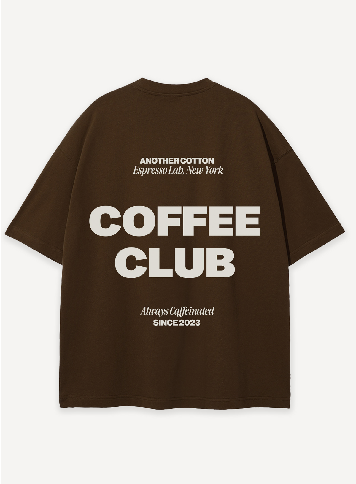 Coffee Club T-Shirt – Brown