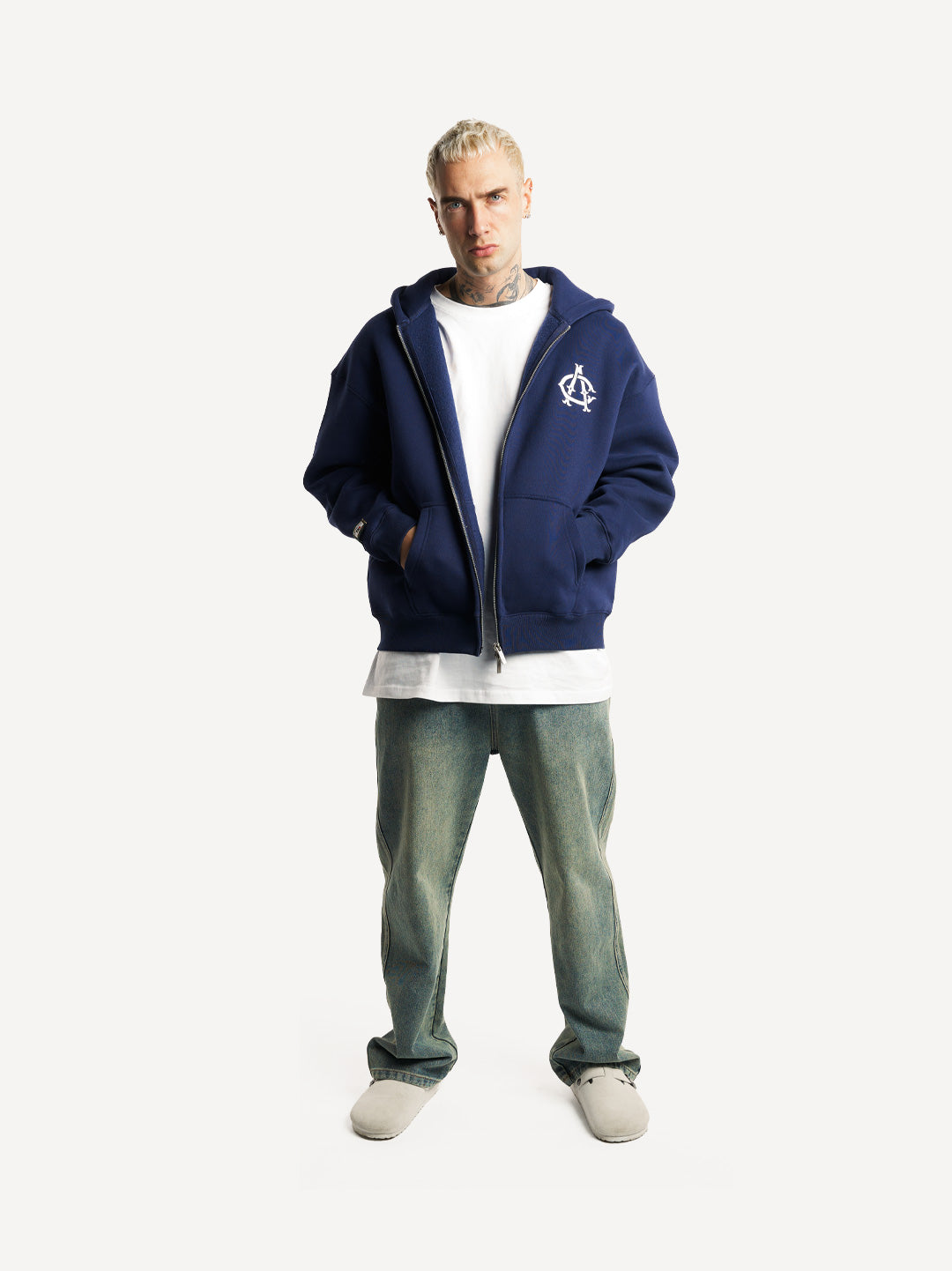 Another Courtside Zip-Hoodie