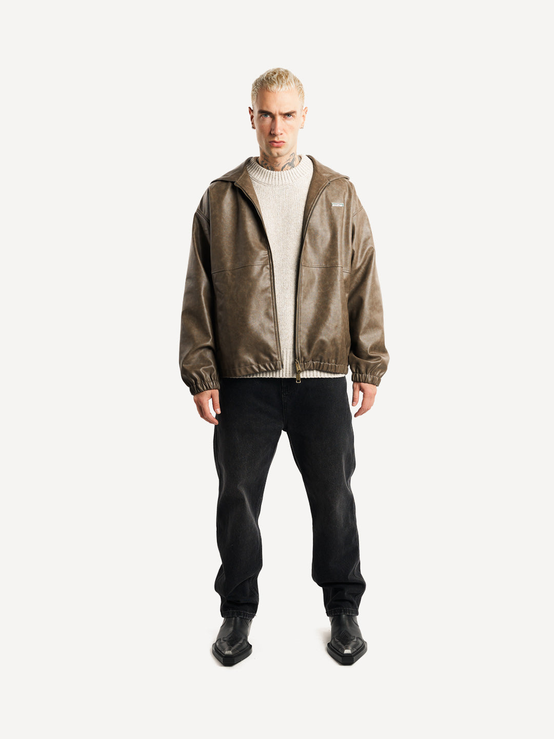 Everyday Vegan Leather Jacket