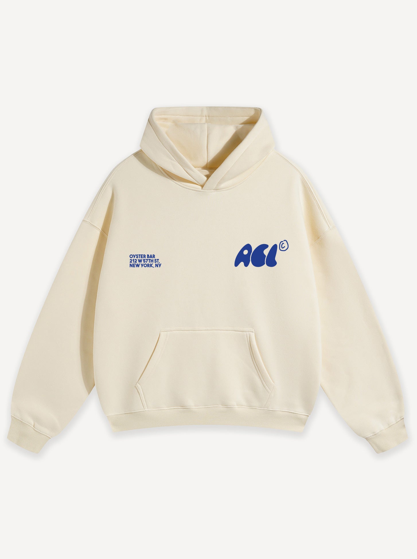 トップス OYSTER SILHOUETTE HOODIE Men's Boxy Logo Graphic Hoodie | Men's Tops | HollisterCo.ca