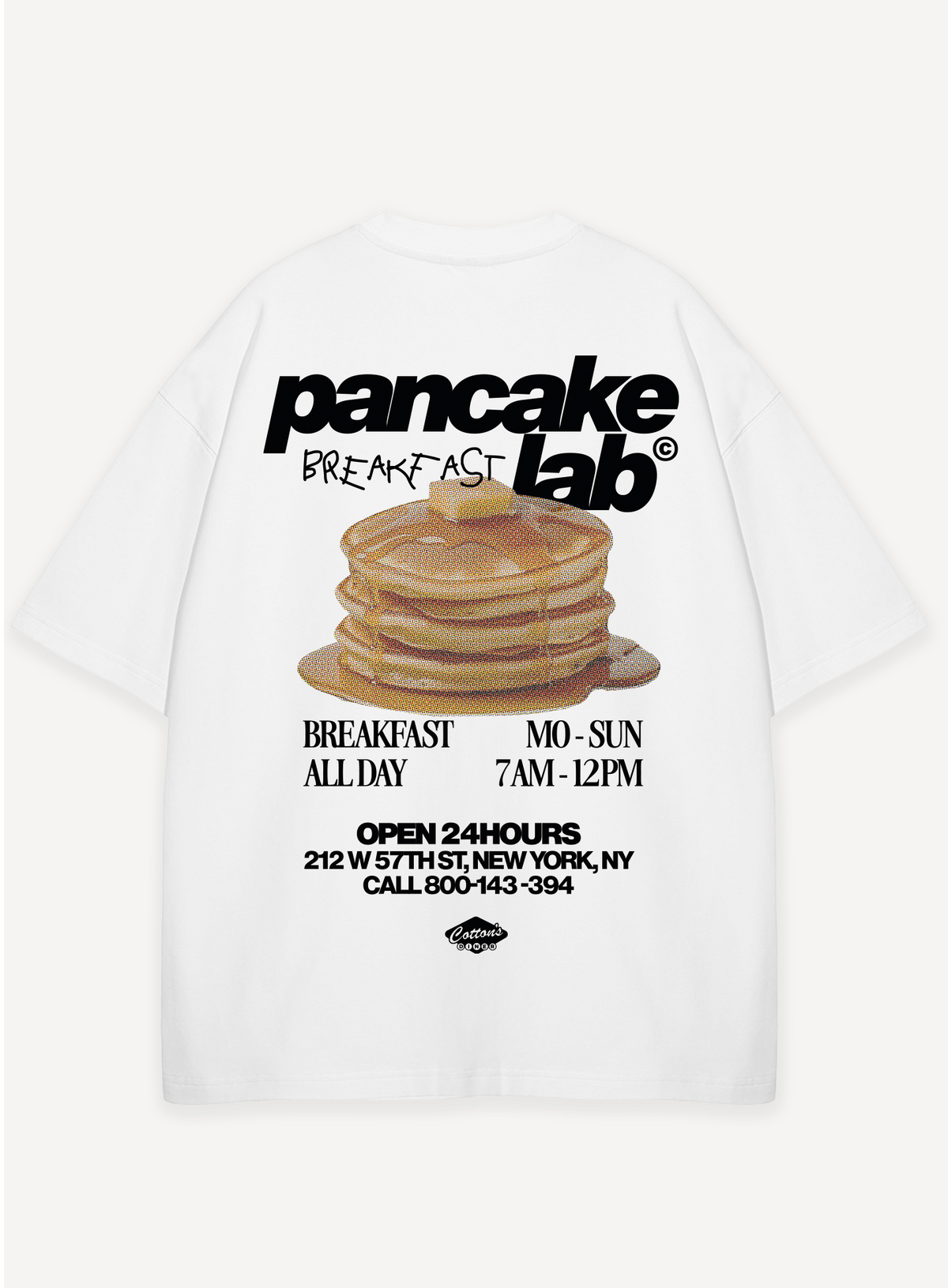 Pancake Lab T-Shirt – White