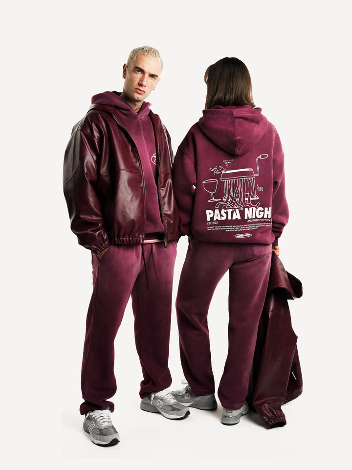 Pasta Night Washed Hoodie