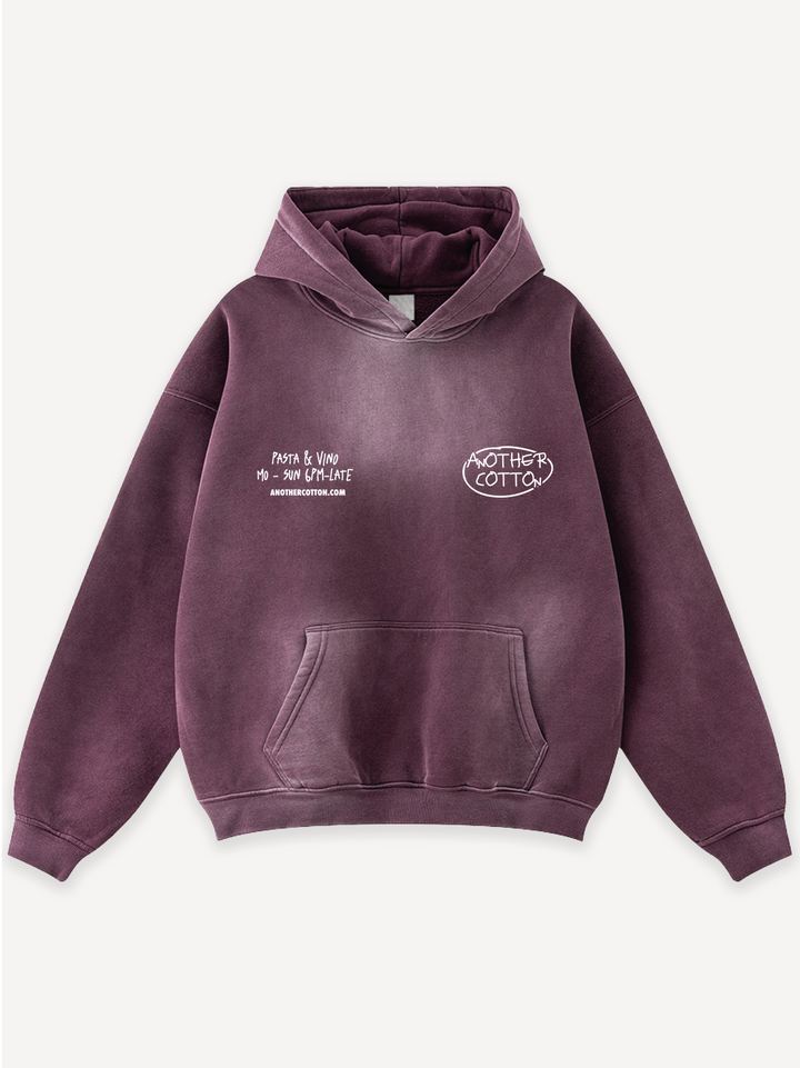 Pasta Night Washed Hoodie