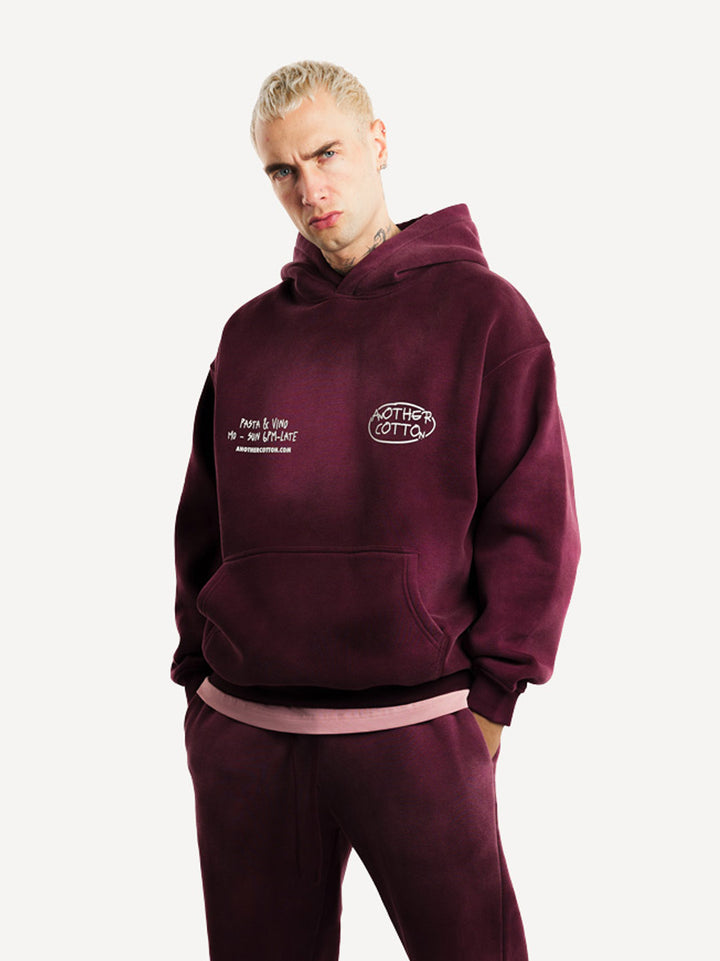 Pasta Night Washed Hoodie